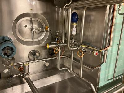 Översiktsbild av Alfa laval pneumatic valve station